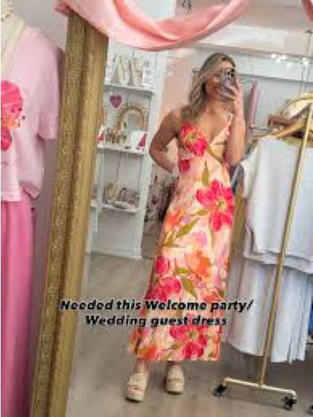 Wedding guest floral dress - Picture 6 of 6